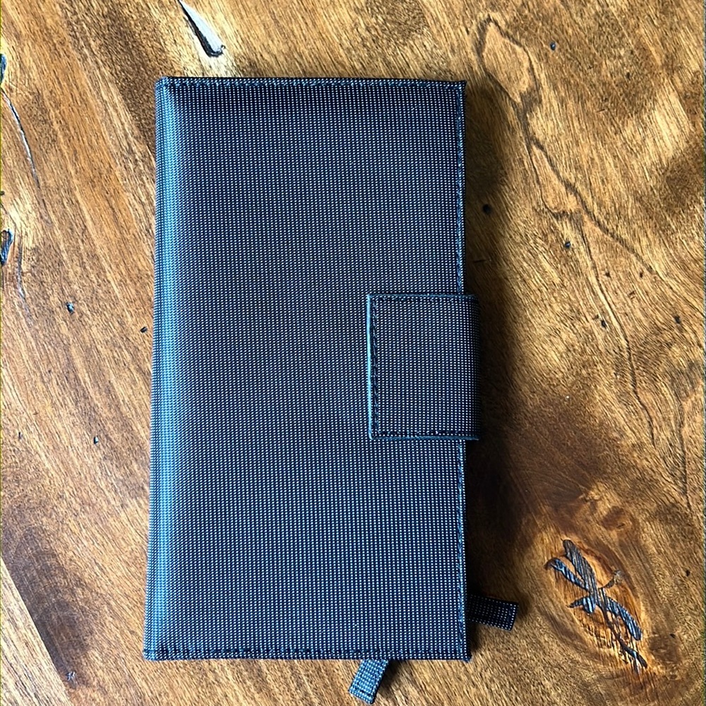 Milano Series Travel Jewelry Organizer Folding Wallet Black Microfiber & Suede